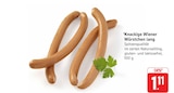 Knackige Wiener Würstchen lang im Angebot bei EDEKA in Mannheim Knackige Wiener Würstchen lang Angebote bei EDEKA Mannheim für 1,11 €