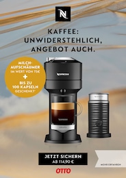 Nespresso Prospekt mit 2 Seiten (Bremen)