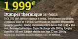 Espace Emeraude Prémilhat - Promo Dumper thermique Promo Dumper thermique à 1 999,00 € dans le catalogue Espace Emeraude à Prémilhat