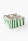 Lot 4 cubes de rangement en coton et polyester dans le catalogue Monoprix Margaret