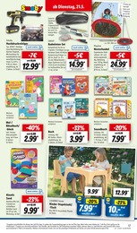 Kindertisch Angebot im aktuellen Lidl Prospekt auf Seite 21