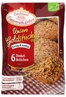 Unsere Goldstücke 6 Dinkelbrötchen im Angebot bei REWE in Gera Unsere Goldstücke 6 Dinkelbrötchen Angebote von Coppenrath & Wiese bei REWE Gera für 2,22 €