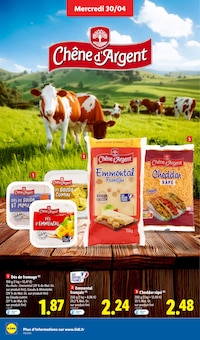 Promo Yaourt Lait Entier dans le catalogue Lidl du moment à la page 10