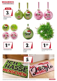 Woolworth Weihnachtskugeln im Prospekt Woolworth Weihnachtskugeln im Prospekt