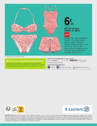 Prix et réduction Short Femme dans le prospectus E.Leclerc en cours Offre Short Femme dans le catalogue E.Leclerc du moment à la page 32