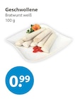 Geschwollene Bratwurst weiß von  im aktuellen V-Markt Prospekt für 0,99 €