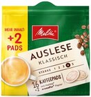 Bella Crema Kaffeepads oder Auslese Kaffeepads von Melitta für 1,69 € bei REWE im Angebot Bella Crema Kaffeepads oder Auslese Kaffeepads von Melitta im aktuellen REWE Prospekt