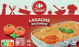 Lasagne Bolognaise - Carrefour Classic' dans le catalogue Supermarchés Match