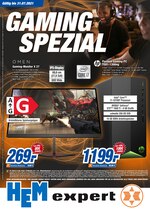 HEM expert Prospekt für Winnenden mit 12 Seiten HEM expert Prospekt für Winnenden: "GAMING-SPEZIAL", 12 Seiten, 01.07.2021 - 31.07.2021