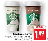 Kaffee im Angebot bei E center in Fellbach Kaffee Angebote von Starbucks bei E center Fellbach für 1,49 €