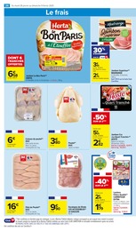 Offre Jambon Tranché dans le catalogue Carrefour Market du moment à la page 30