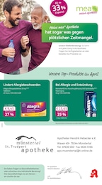 mea - meine apotheke Prospekt für Bad Krozingen mit 4 Seiten mea - meine apotheke Prospekt für Bad Krozingen: "Unsere April-Angebote", 4 Seiten, 01.04.2026 - 30.04.2026