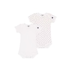 Bodies manches courtes - PETIT BATEAU en promo chez Carrefour Bodies manches courtes - PETIT BATEAU dans le catalogue Carrefour