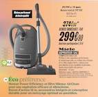 ASPIRATEUR SAC - MIELE - Blanc Brun à Quimper ASPIRATEUR SAC - MIELE en promo chez Blanc Brun Quimper à 299,90 €