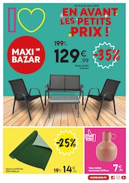 Catalogue Maxi Bazar avec 12 pages de promos Prospectus Maxi Bazar, "En avant les petits prix !", pages, 08/03/2023 - 26/03/2023