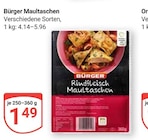 Maultaschen von Burger im aktuellen GLOBUS Prospekt