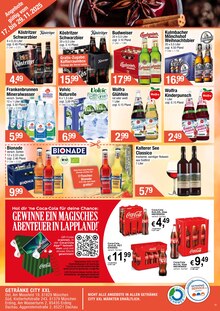 Getränke City Prospekt der Woche "Aktuelle Angebote" Seite 2, 17.11.2025 bis 29.11.2025 für Ottobrunn Aktueller Getränke City Prospekt "Aktuelle Angebote" Seite 2 von 2 Seiten für Ottobrunn