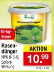 Rasendünger Angebote von Sonnenhof bei Zimmermann Delmenhorst für 10,99 €