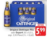 Aktuelle Bier Angebote bei E center in Landau (Pfalz) Aktuelles Original Oettinger Pils Angebot bei E center in Landau (Pfalz) ab 5,99 €