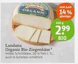 Organic Bio-Ziegenkäse Angebote von Landana bei tegut Fürth für 2,99 €