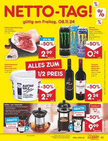 Energydrink im Netto Marken-Discount Prospekt "Aktuelle Angebote" mit 54 Seiten (Rosenheim)