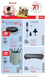 Promos Tefal dans le catalogue "FAITES ENTRER LA NOUVEAUTÉ À LA MAISON !" de Carrefour Tefal en promo dans le catalogue Carrefour à la page 12