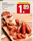 Original Chorizowürstchen Angebot im WEZ Prospekt Original Chorizowürstchen im WEZ Prospekt zum Preis von 1,89 €