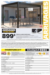 Pergola Angebote im Prospekt "PRIX DÉPÔT" von Brico Dépôt auf Seite 20