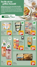 Bio Joghurt Angebot im aktuellen REWE Prospekt auf Seite 18