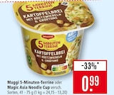 5-Minuten-Terrine Kartoffelbrei mit Röstzwiebeln & Croutons im Angebot bei Marktkauf in Neu-Ulm 5-Minuten-Terrine Kartoffelbrei mit Röstzwiebeln & Croutons Angebote von Maggi bei Marktkauf Neu-Ulm für 0,99 €