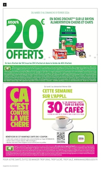 Catalogue Intermarché Express de la semaine 5, "JUSQU'À -60% DE REMISE IMMÉDIATE SUR LE 2ÈME", page 2, 03/02/2026 - 15/02/2026 Prospectus Intermarché Express en cours, "JUSQU'À -60% DE REMISE IMMÉDIATE SUR LE 2ÈME", page 2 sur 12