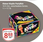 Partylikör Angebote von Kleiner Klopfer bei GLOBUS Rostock für 8,88 €