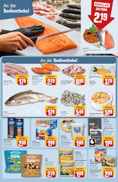 Lachsfilet Angebot im aktuellen REWE Prospekt auf Seite 16