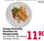 Crispy Butterfly Garnelen im Tempurateig Angebote bei E center Mainz für 11,90 €