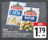 Feta im Angebot bei EDEKA in Gera Feta Angebote von Patros bei EDEKA Gera für 1,79 €