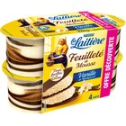 Feuilleté de Mousse "Offre Découverte" - LA LAITIERE en promo chez Carrefour Feuilleté de Mousse "Offre Découverte" - LA LAITIERE dans le catalogue Carrefour