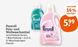 Fein- und Wollwaschmittel Angebote von Perwoll bei tegut Nordhausen für 5,99 €