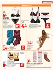 Promos Pyjama Femme dans le catalogue "BIEN AU CHAUD" de Auchan Hypermarché Pyjama Femme en promo dans le catalogue Auchan Hypermarché à la page 23