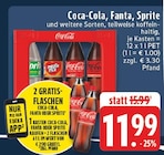 Aktuelle Coca Cola Angebote bei E center in Oberhausen Aktuelles Coca-Cola, Fanta, Sprite Angebot bei E center in Oberhausen ab 11,99 €