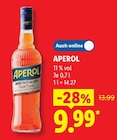 Aperol bei Lidl im Prospekt "" für 9,99 €