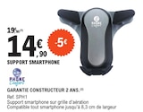 Support smartphone - PHONE Confort en promo chez E.Leclerc Colomiers à 14,90 €