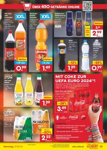 Coca Cola im Netto Marken-Discount Prospekt "Aktuelle Angebote" mit 51 Seiten (Straubing)