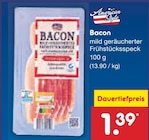 Netto Marken-Discount Neukirchen-Adorf - Bacon Angebot im Prospekt Bacon bei Netto Marken-Discount im Neukirchen-Adorf Prospekt für 1,39 €