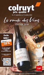 Catalogue Colruyt "La route des Vins" à Épinal et alentours,  pages, 27/09/2023 - 15/10/2023