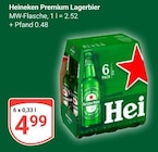 Heineken Premium Lagerbier im Angebot bei GLOBUS in Krefeld Heineken Premium Lagerbier Angebote bei GLOBUS Krefeld für 4,99 €