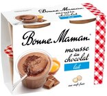 mousse au chocolat lait - BONNE MAMAN en promo chez Lidl Neuilly-sur-Marne à 2,35 €