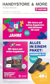 Aktueller handystore & more Elektromarkt Prospekt in Tostedt und Umgebung, "30 JAHRE" mit 12 Seiten, 01.06.2025 - 26.06.2025