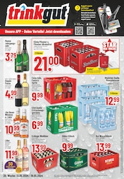 Aktueller Trinkgut Getränkemärkte Prospekt für Köln: Aktuelle Angebote mit 6} Seiten, 13.05.2024 - 18.05.2024