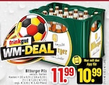 Pils im Angebot bei EDEKA in Krefeld Pils Angebote von Bitburger bei EDEKA Krefeld für 10,99 €