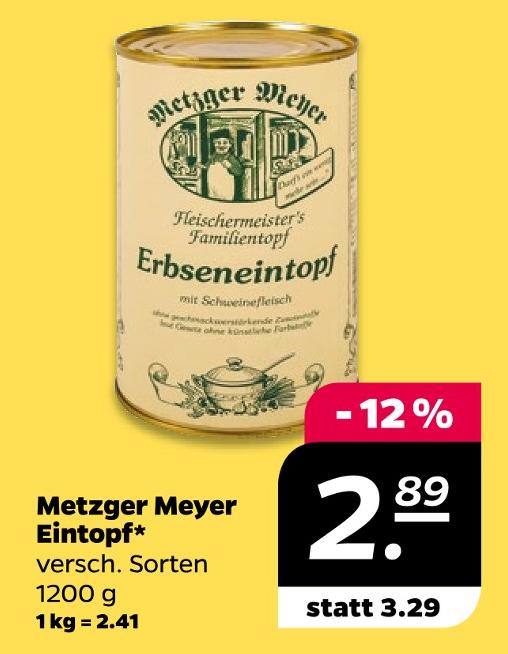 Metzger Meyer Eintopf